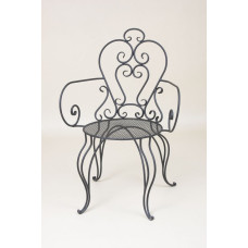 Stoel Rococo met armleuningen Stoel Rococo met armleuningen
